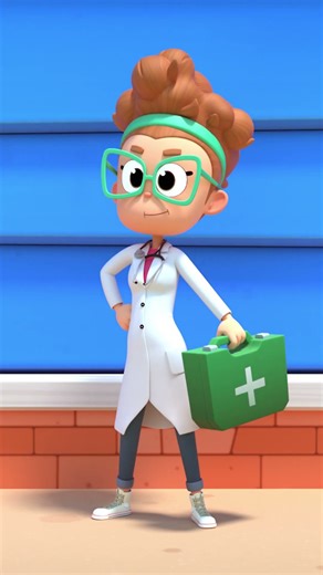 Boo Boo! No Worries Super Mommy is Coming! 2 Miliki Family #KidsSongs #Shorts #YouTubeKids