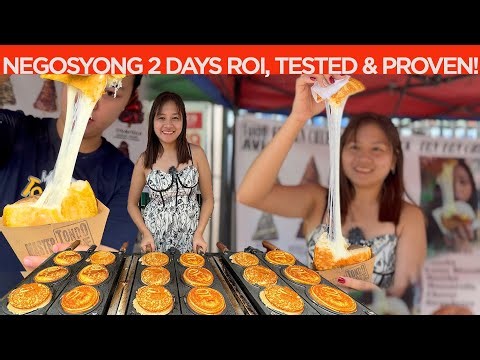 Dinudumog sa Tondo! Cheese Coin Bread: 2 Days ROI daw? Tested & proven!