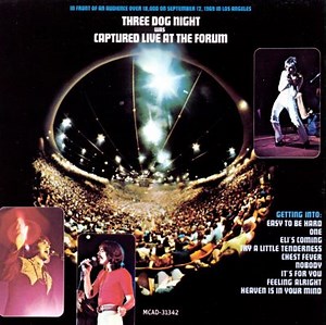 Captured Live at the Forum - Three Dog Night |... | AllMusic
