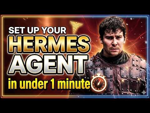 Set Up Your Hermes Agent In Under 1 Minute