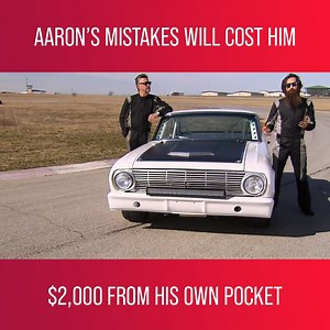 While restoring a '63 Ford Falcon, Aaron makes some mistakes that will cost the team a lot of time and $2000 from his own pocket. Watch more Fast N' Loud on discovery : https://bit.ly/3zmBGhO | Love Motoring