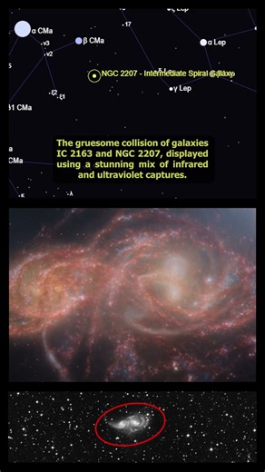 This Galaxy Collision Will Blow Your Mind!