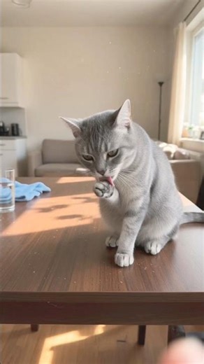 Disgusted Cat Judges Excited Dog From Table 😑🐶 | Funny Pet Videos