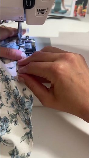 Trying a rolled hem foot! Sewing tips and tricks