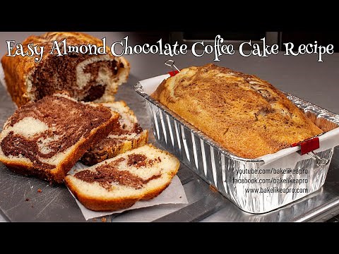 Easy Almond Chocolate Coffee Cake Recipe