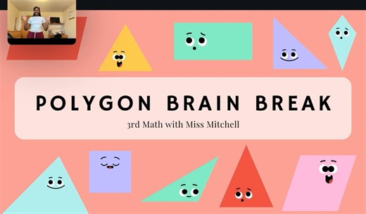 3rd Grade Math Polygon Brain Energizer