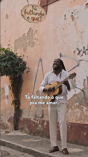 Tá faltando o que? Aperte o play pra curtir esse samba na palma da mão.❤️😮‍💨