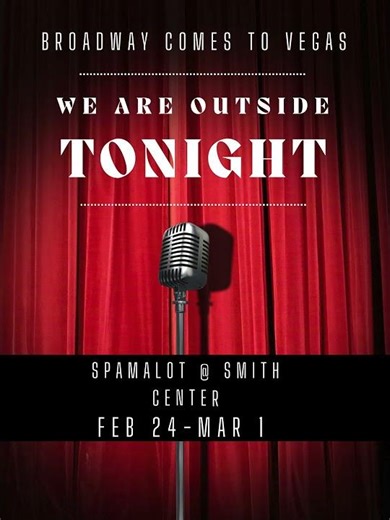 𝐌𝐨𝐧𝐭𝐲 𝐏𝐲𝐭𝐡𝐨𝐧'𝐬 𝐒𝐩𝐚𝐦𝐚𝐥𝐨𝐭 𝐎𝐩𝐞𝐧𝐬 𝐢𝐧 𝐕𝐞𝐠𝐚𝐬 𝐓𝐨𝐧𝐢𝐠𝐡𝐭! 🎭