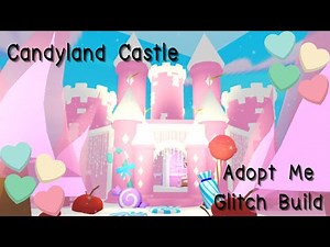 Candyland Castle - Adopt Me Glitch House Build