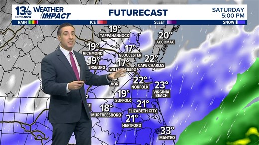 ❄Snow, Wind, & Tidal Flooding - Thursday PM Winter Storm Update At this point snowfall totals look to vary greatly from NW (lower) to SE (higher) as our Nor'Easter takes shape later Friday. Here's a look at our latest thinking 👇 #weather #blizzard #snow #WeatherUpdate #winter #norfolk #noreaster #teamsnow #hamptonroads #winterstorm | Tim Pandajis