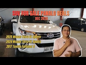 2017 Fortuner G + 2024 Terra VL — Best Used SUV For Sale Picks!