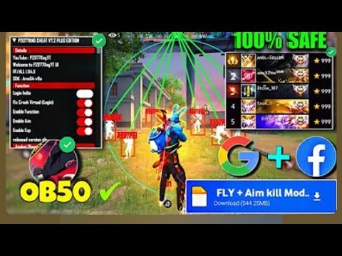 free fire cs rank push panel mod menu injection 🙂#ffmodmenuinjection #freefire #live #ffcspuse