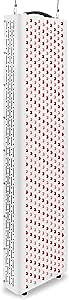 Keplan Red Light Therapy, Near Infrared Light Therapy Device 400 LEDs 660nm & 850nm High Irradiance Red Light Panel for Pain Relief, Skin Health
