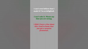 Different Ways of Expressing Surprise Part 2