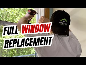 Full Window Replacement Start to Finish | What to Expect. ProEdge Remodeling