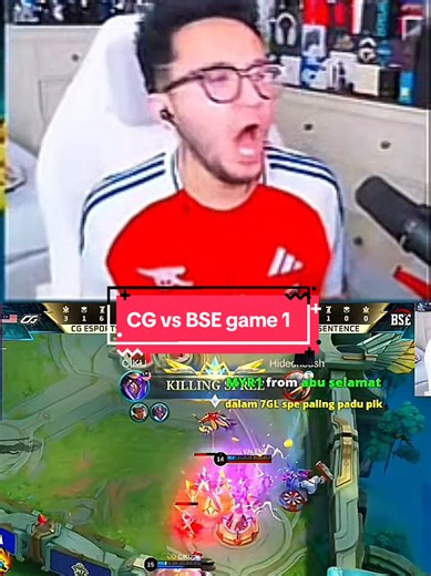 M7 (1-2 bracket) CG Esports 🇲🇾 vs Black Sentence Esports 🇨🇱 game 1 - Reaction Feekz - credits : yt Feekz #MPLMY #MLBBM7 #MLBB #MYTIMEMYERA #MLBBESPORTS