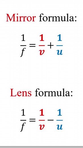 MIRROR FORMULA AND LENS FORMULA|| Mirror formula|| lens formula|| mirror formula class 10
