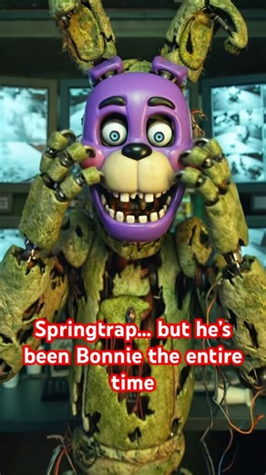 Springtrap Becomes Bonnie #fnaf #ai #springtrap #shorts
