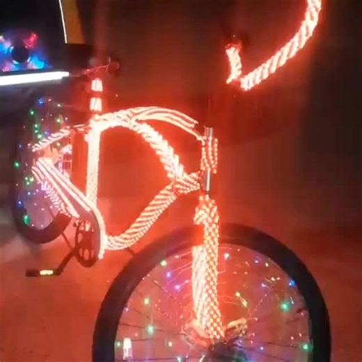 (That 2015 Throwback) when RGB LEDS ruled before addressable came out!! Get @reshare_app • @celebritycarpetcleaning Love my Bicycle Wrap 2800 Leds Thanks Mark!!! Tag me in Venice or Santa Monica @2wheelparty the 20th Tag will receive a free set of wheel lights!!! (Promoting safe Cycling at night) @SebastiantheLightman #GetLitorGetHit #bicyclesafetyLights #ledbike #letmelightthosetires Celebrity Carpet and Upholstery Cleaning of Los Angeles and Kansas City 310-512-STAR or 913-851-STAR #Losangeles