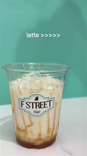 POV: you found your new coffee spot 🤎☕️ Iced latte > everything. 📍 530 F Street, San Diego ⏰ 6AM–2PM Pull up & sip ✨ #FStreetCafe #TinyCafeMajorFlavors #SanDiegoCoffee #IcedLatte #CafeVibes