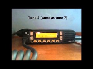 Kenwood TK/NX Radio Special Alert Tones