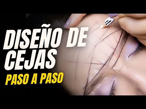 COMO DISEÑAR TUS CEJAS - DISEÑO DE CEJAS EN SEMIPERMANENTE - CEJAS PERFECTAS- #diseñodecejas