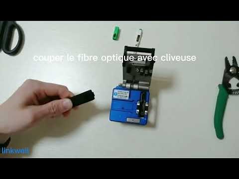 Le raccordement de fibre optique par connecteur