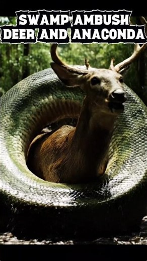 "Swamp Ambush The Deer and the Anaconda",
