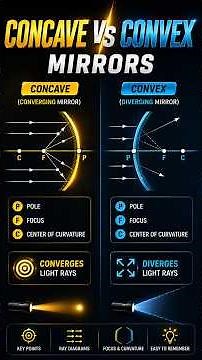 Concave vs Convex Mirror Tricks | P F C Explained Fast