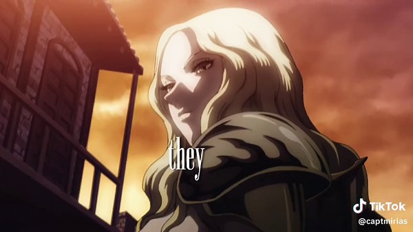guess who finally got around to making a claymore edit #claymore #claymoreanime #claymoreedit #claymoreanimeedit #animeedit #animerecommendations #fyp everything is fake tiktok istg