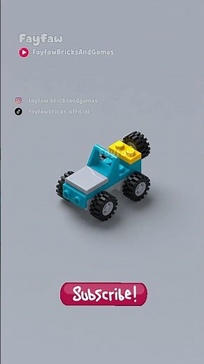 how to build mini jeep #lego #diy #satisfying