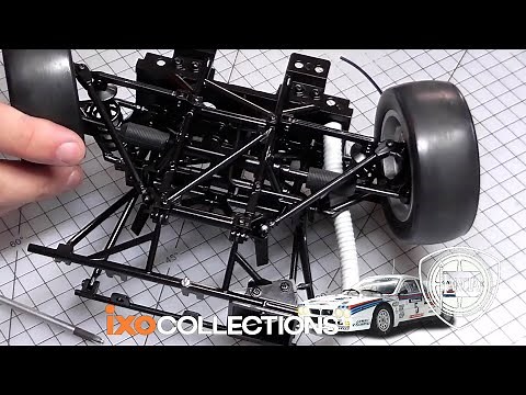 Build the 1:8 scale Lancia 037 - Pack 4 - Stages 13-16