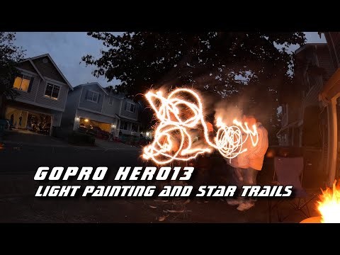 GoPro Hero 13 Fun! Time-lapse Modes: Light Painting and Star Trails!