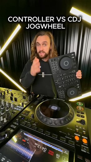 Crossfader on Instagram: "DJs — did you know jog wheels behave differently on controllers vs CDJs?⁠ A lot of beginner DJs struggle with beatmatching when moving from controllers to CDJs — and this is usually why.⁠ ⁠ On controllers, slow jog wheel nudges work because they’re digital and forgiving. But CDJ jog wheels are mechanical, meaning slow movements often do nothing at all.⁠ The fix?👉 Short, sharp nudges.⁠ ⁠ If you want to beatmatch properly on club-standard gear, you need to adjust your te