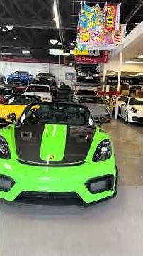 2025 Porsche 718 Boxster Spyder RS walk around