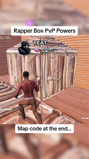 Rapper Box PvP map is insane #fortnite #fortnitememes