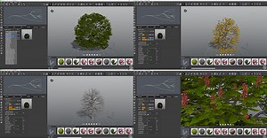 「PlantFactory」パラメーター調整だけでリアルな植物のバリエーションを60種類作れるソフトがリリース｜3DCG最新情報サイト MODELING HAPPY