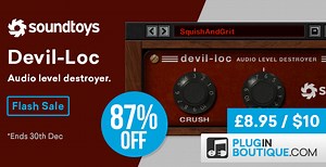 リミッタープラグイン、Soundtoys「Devil-Loc」が87%OFF！ | Computer Music Japan