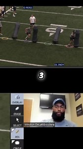 D-Line Bite & Go Drill Drill to work on the jab and club techniques for a bite & go move. Freeze the offensive lineman. Arizona Cardinals, D-Line Coach, Winston DeLattiboudere #FootballDrills #DLinemanTraining #FootballTraining #FootballPractice #GlazierClinics | Glazier Clinics