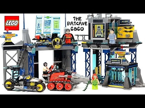 LEGO® Batman: The Batcave 6860 DC Comics w/ Bruce Wayne Robin Bane & Poison Ivy Speed Build