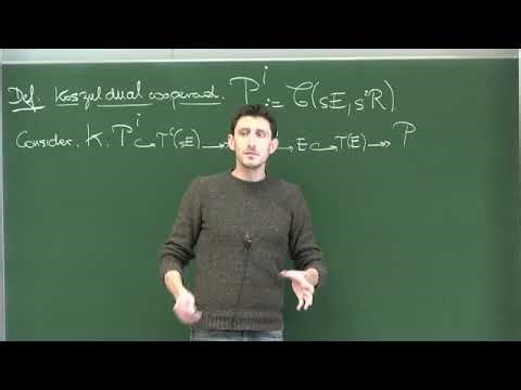 Dr. Bruno Vallette | Homotopy algebras