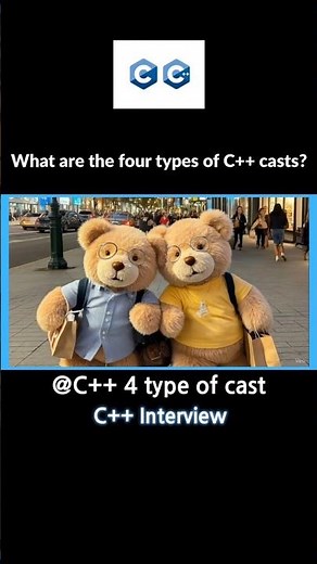 C++ Interview: "Explain the 4 C++ Casts" (15s Answer) #cpp #programming #coding #aiprogramming