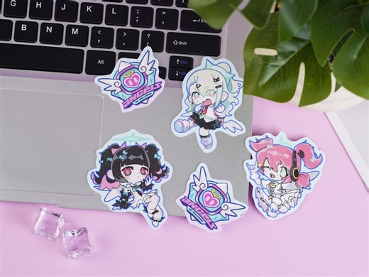 Zenless Zone Zero Waterproof Sticker Set - Rimi Makunouchi Rin Tougou Feather Nangong Chibi Decals for ZZZ Fans - Etsy