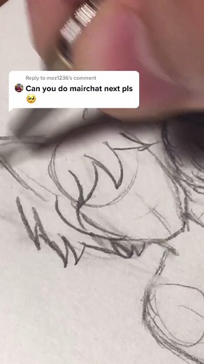 Miraculous Ladybug Fan Art Sketch | Cat Noir and Marinette | Marichat