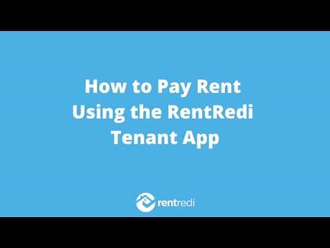 Tenant App: Paying Rent