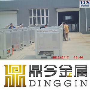 [Hot Item] SS304 Stainless Steel Waste IBC Container