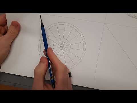 189 Sphere in Military Perspective (Hand-drawn)