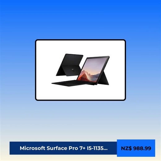 Elevate your tech experience with the power of versatility! 💻✨ Introducing the Microsoft Surface Pro 7 - equipped with an i5 processor and lightning-fast Turbo speeds, 8GB RAM, and a stunning 12.3-inch screen. 🌟 Perfect for work, creativity, or entertainment, it seamlessly adapts to your lifestyle. Whether you’re in the office or on the go, stay connected and productive with Windows 11 Pro and an included keypad! 🖊️💼 Don’t wait—get yours today for just $988.99! 🛒💥 #MicrosoftSurface #TechDe