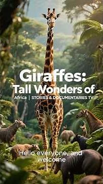 Giraffes: Tall Wonders of Africa | STORIES & DOCUMENTARIES TV #naturedocumentary #wildlife