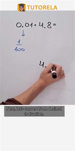 0.01 x 4.8 Explained: Learn Decimal Multiplication #Math #DecimalFractions-Advanced